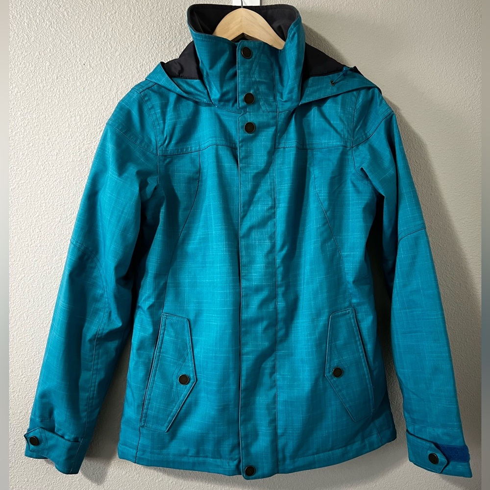 Burton Blue Jacket with Black Accents
